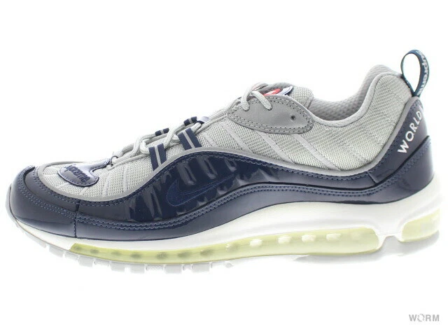 【US10.5】 NIKE AIR MAX 98/SUPREME 844694 400【DS】
