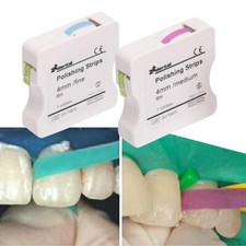 Banda de tira de acabado/pulido dental 4 mm* 6 M lijado molienda dientes restauración