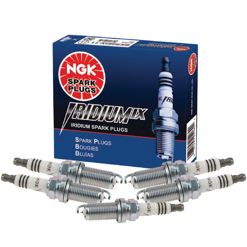NGK Spark Plug Set 5 Pieces Iridium IX Gap 0.044