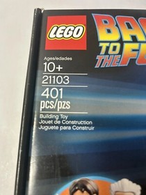LEGO 21103 Back To The Future DeLorean Time Machine Empty Box Only