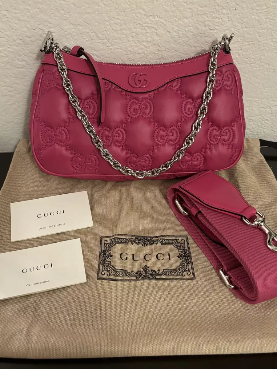 Gucci Guccissima Mini Pochette Bag - Couture USA