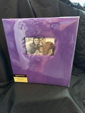 12" x 14" Purple Mega Faux Leather Scrapbook Recollections Mega Album 40 Pages