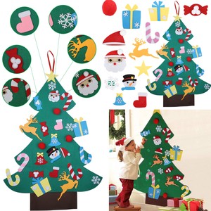 DIY-Felt-Toddler-Christmas-Tree-New-Year-Kids-Gifts-Toys-Xmas-Home-Decoration