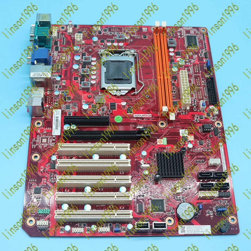 New ADVANTECH AIMB-701VG-00A1E AIMB-701 Rev.A1 Computer Motherboard Fast Ship - Image 2 of 4