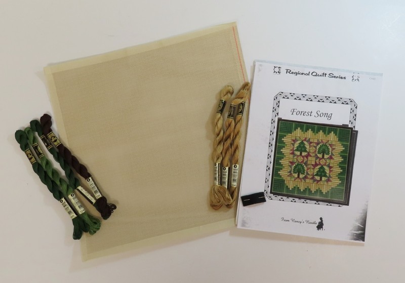 COUNTED NEEDLEPOINT - Forest Song by Nancy's Needle (30)