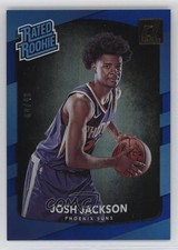 2017-18 Panini Donruss Rated Rookies Holo Blue Laser /49 Josh Jackson #197 02v3