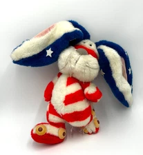 Large Vintage  Stewart Moskowitz Stuffed "American Rabbit"  Plush Bunny USA 17"