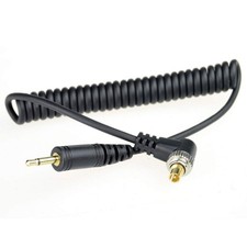 2.5mm to Male Flash PC Sync Cable Cord with Screw Lock