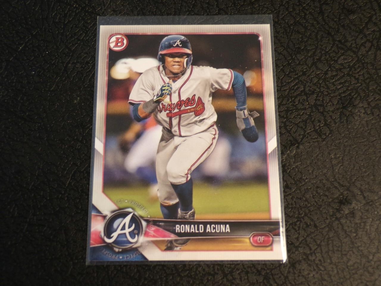 2018 Bowman #BP1 RONALD ACUNA JR RC Rookie! BRAVES!