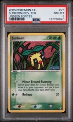 Sunkern 76/115 EX Unseen Forces Reverse Holo