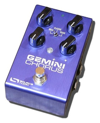 Source Audio SA242 Gemini Chorus Pedal 3593 Tested & Works