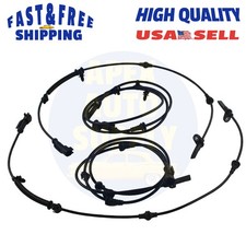4pcs Abs Wheel Speed Sensor For Ford Explorer 13-18 2.0l 2.3l 3.5l Front Rear