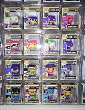 Funko Bitty Pop DC Batman Blacklight SDCC LE4...
