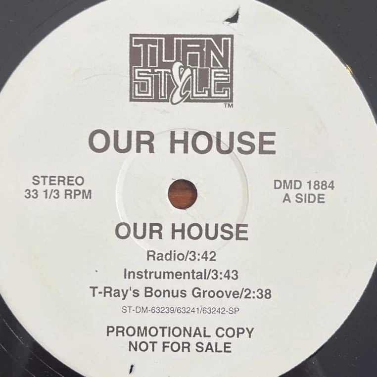 LP■12 pulgadas/HIPHOP/Nuestra casa/DMD 1884/US盤 - Imagen 2 de 3