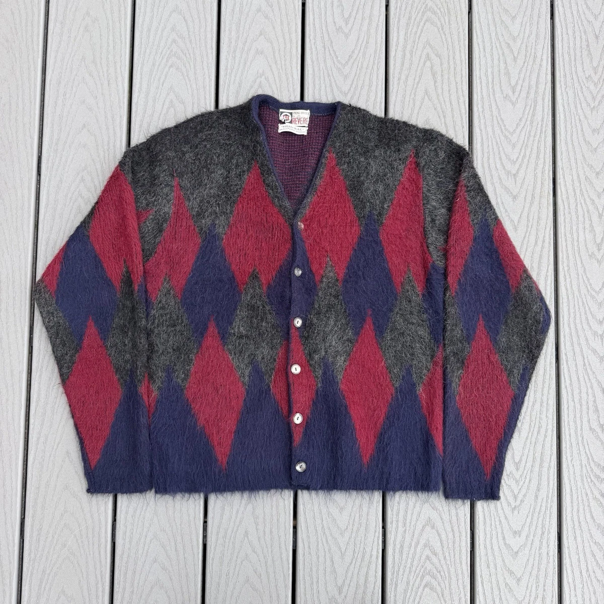 Vintage Mohair Cardigan In Men's Vintage Sweaters for sale - eBay