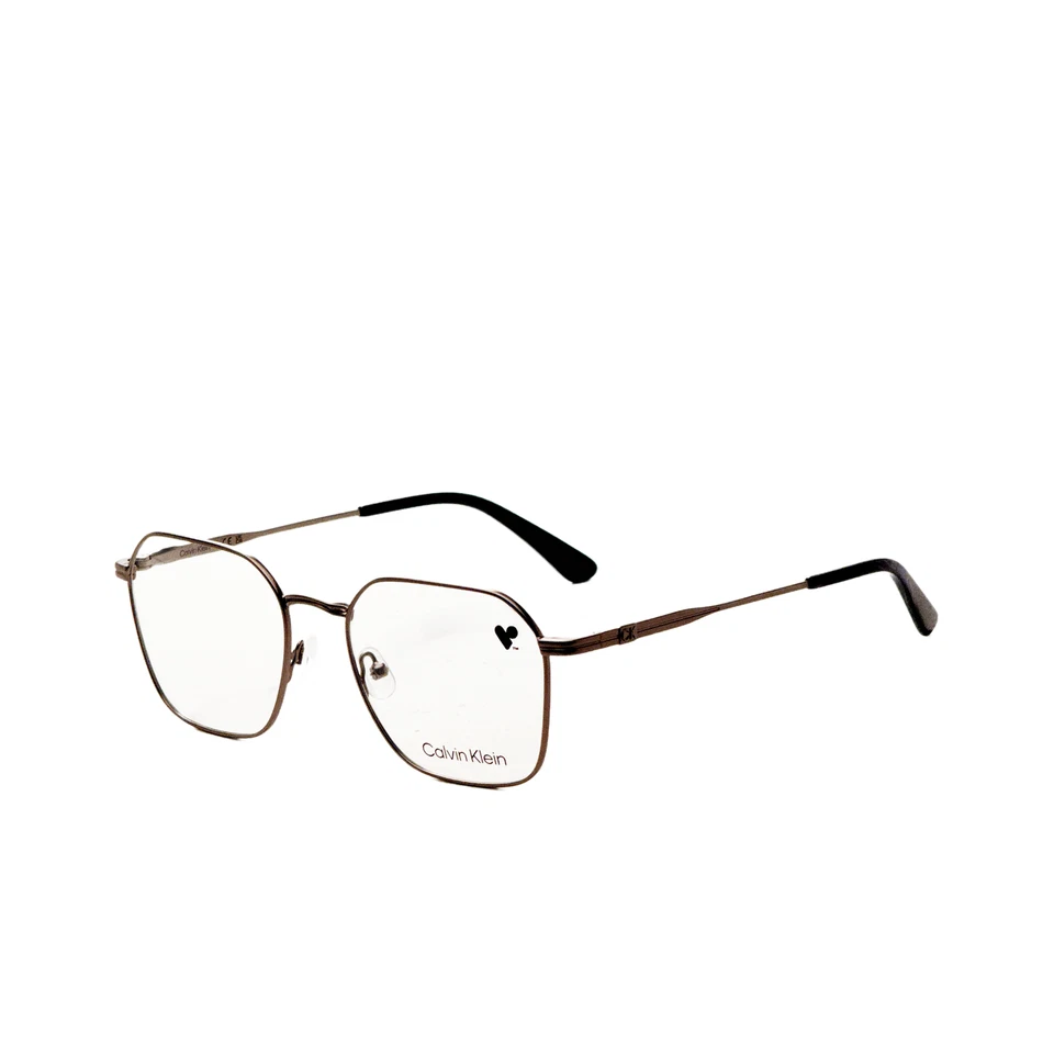 Calvin Klein Men's 53 mm Light Gunmetal Opticals CK22116-014