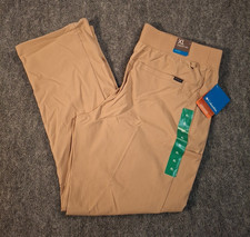 Columbia Women's Trail Straight Leg Active Fit Pants, Canoe Tan , Size: XL, New