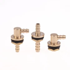 Copper Oil Fuel Nipple Inlet Outlet Oil Nozzle For RC Model Tank DIY Accessories