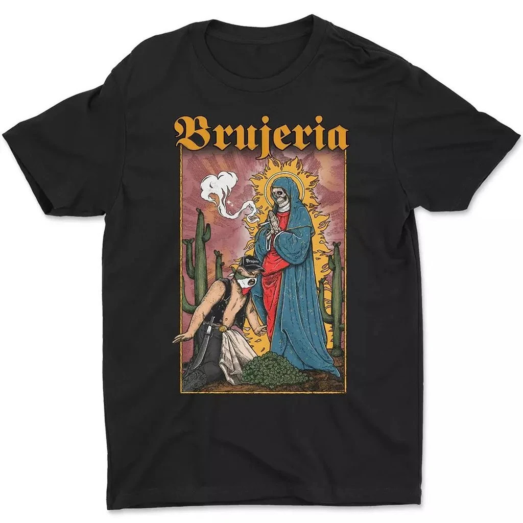 New Brujeria Band Album Gift For Fans T Shirt S-5XL Heavy Cotton Black BT470