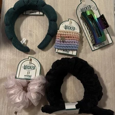 Conair Wicked Hair Accessories bundle of 5 Universal Studio Scunci Headbands New