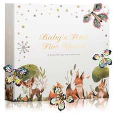 First 5 Year Keepsake Baby Memory Book for Girls and Boys, A Milestone Baby