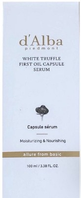 D'Alba Truffle first oil capsule serum 100ml anti aging care