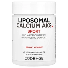Liposomal Calcium AKG, 700 mg, 60 Vegetable Capsules