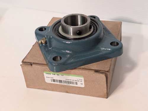 Dodge Baldor 124208 F4B-SC-107 4-Bolt Flange Mount Pillow Block Bearing, 1-7/16" - Picture 14 of 14