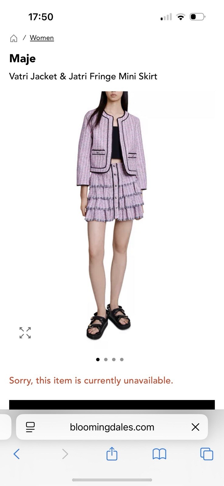 Maje Vatri Blazer Size 36! Rrp £360 Stunning! image 4