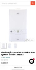 Ideal Heating Logic Max S15 System Gas Boiler Boiler Brand New In Box Unused