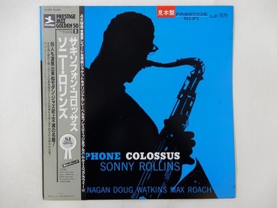 ロリンズ・SAXOPHONE COLOSSUS PR7326 Prestige Sonny Rollins Saxophone Colossus Prestige VIJ-202 Japan promo