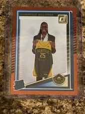 2025 Panini Donruss WNBA Rated Rookie Dominique Malonga #89 Red Lava /399 (RC)