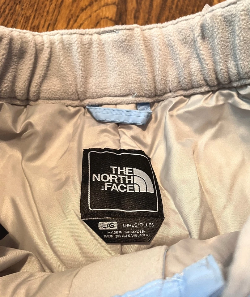 Pantalones de esquí de snowboard aislados The North Face Freedom niñas grandes nuevos con etiquetas $99 venta al por menor Foto 3 de 4