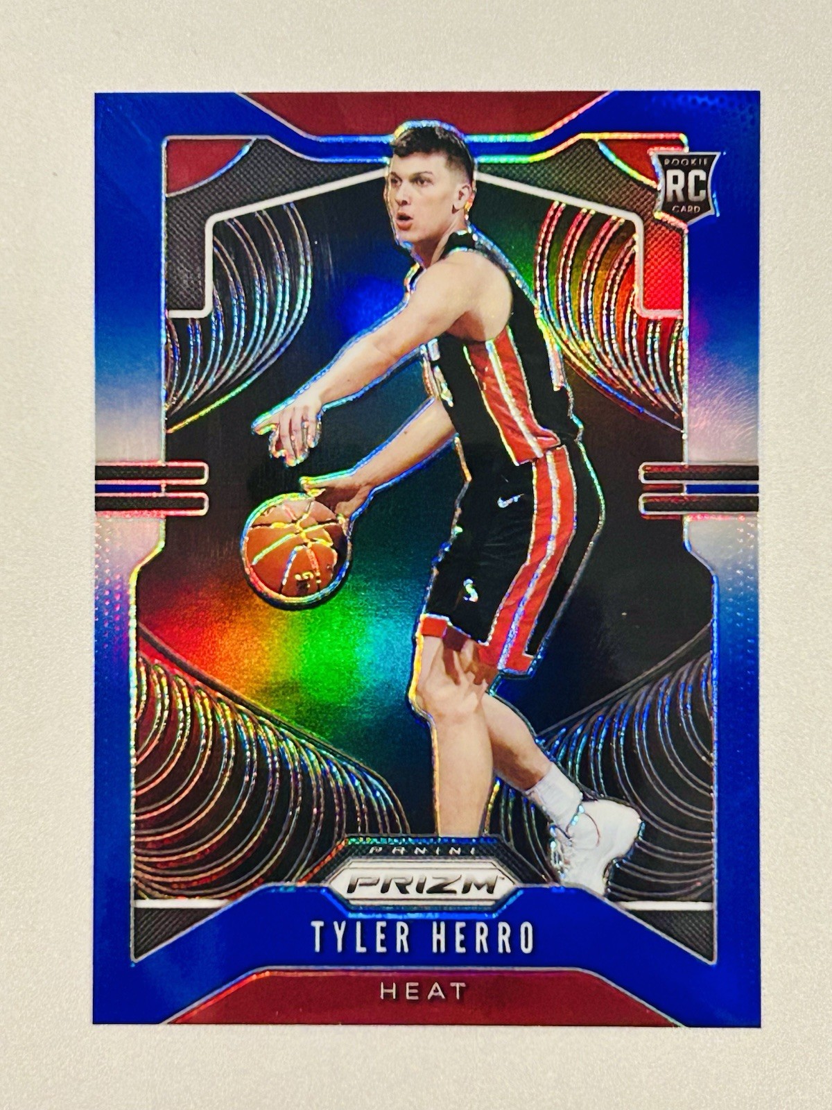🔥 Tyler Herro 2019-20 Prizm #259 Rookie Blue Prizm RC /199 Miami Heat 🔥