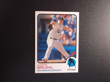 2022 Topps Heritage Baseball Justin Bruihl Card # 518