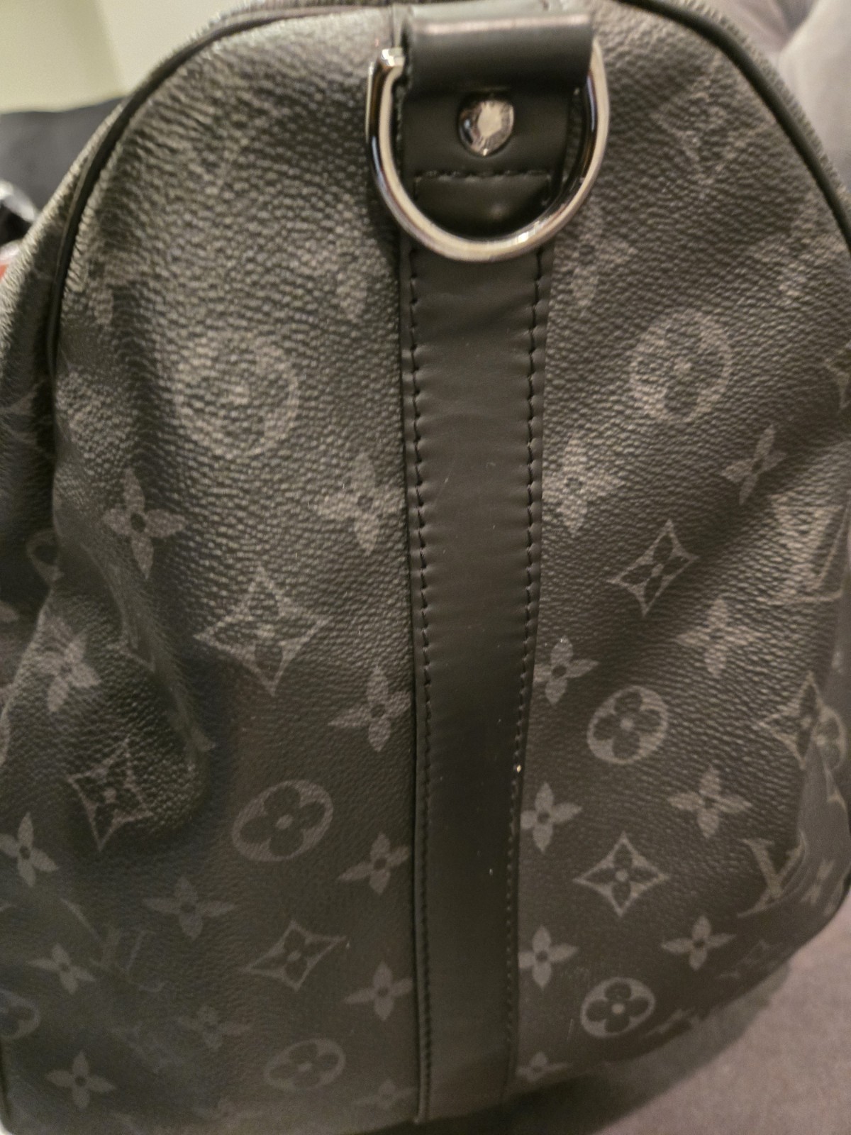 Louis Vuitton Monogram Eclipse  Keepall Bandouliè… - image 2