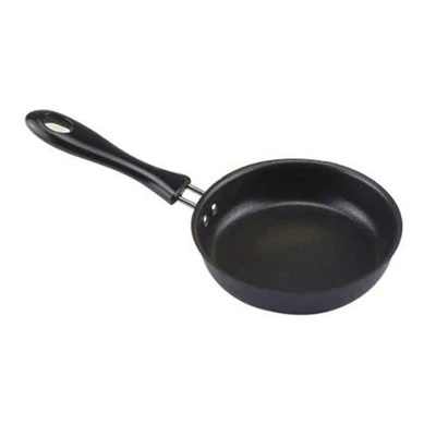 Frying Pan Non-Stick Coated Omelette Induction One Egg Small 12cm Kitche Mini UK