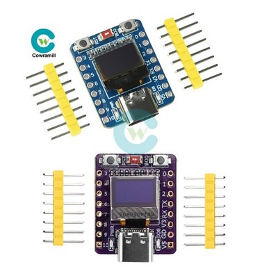 Type-C ESP32-C3 0.42-inch OLED WIFI Bluetooth Development Board 4M SPI Flash DIY
