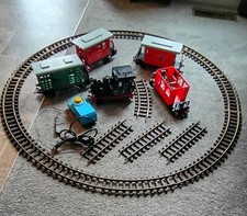 Vntg 1980 Playmobil Western Passenenger Train Set G Scale-LGB Steam Engine Track