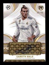GARETH BALE 2024/25 TOPPS REVERENCE AUTOGRAPH AUTO #39/99 (RARE) T6847