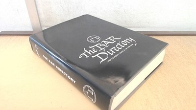 			Bar Directory: The Official Bar Directory, UK Law, Imprint unknow		