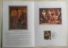 Document Cérès Premier Jour Louis Le Nain Timbre N° 2108 Oblitéré Paris 1980