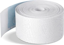 Self Adhesive Crack Tape 1.5'' x 32' Textured Roll - Paintable for Walls, Diatom