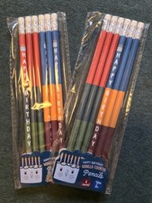 2 Packs Happy Birthday Vanilla Scented Pencils 6 Per Pack 12 Pencils New