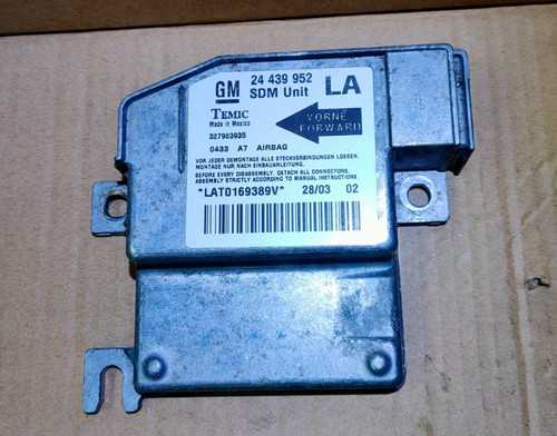 Original Opel Corsa C Airbag-Steuergerät  24439952