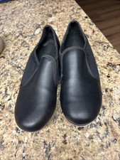 Theatricals T9100 Black Tap Shoes Women  s Sz 7 Stretch-side Slip-On Dance Shoes