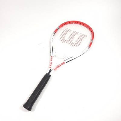 Wilson Roger Federer Tennis Racquet 4 3/8 Grip L3 Red White