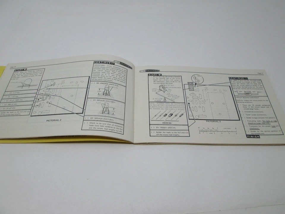 Heathkit Assembly Manual HD-1416 Code Oscillator (A) - Image 3 of 4