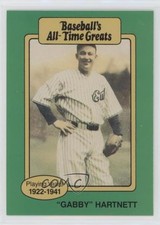 1987 Hygrade Baseball's All-Time Greats Gabby Hartnett HOF te2
