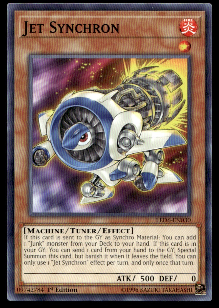 Jet Synchron LED6 LED6-EN030 MP YuGiOh 